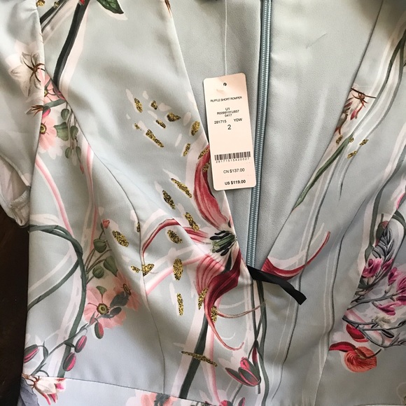 Bebe Ruffle short romper - Picture 2 of 3